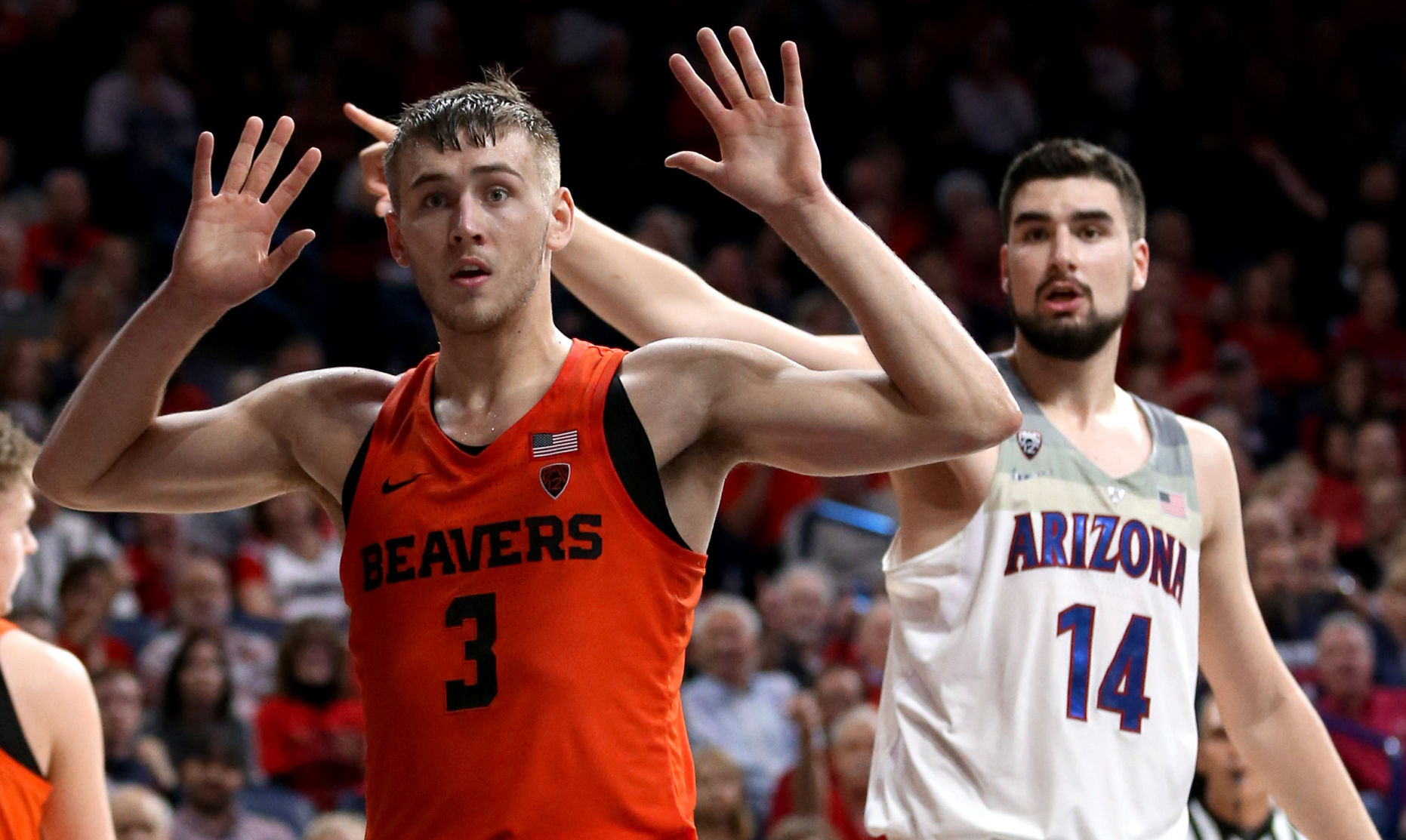 University of Arizona vs Oregon State